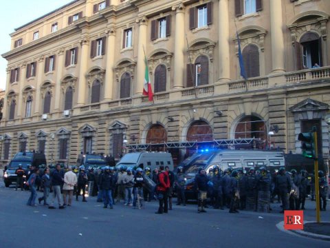 Presidio Ministero dell'Economia, via XX Settembre