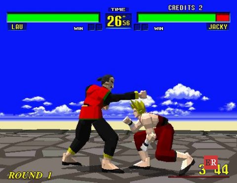 Virtua Fighter 1993 "Sega" primo game in 3D